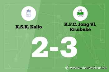 JV Kruibeke in tweede helft voorbij KSK Kallo