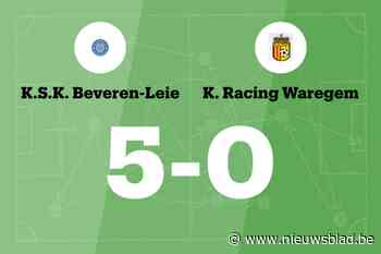 SK Beveren-Leie wint in de thuiswedstrijd wederom – verslaat Racing Waregem B met 5-0