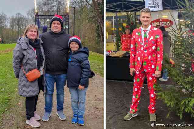 Eerste editie Santa City Walk groot succes met 750 wandelaars: “Voelde niet als 3,5 kilometer, er was zoveel te beleven”