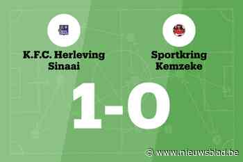 Van Der Vloedt leidt FCH Sinaai voorbij SK Kemzeke