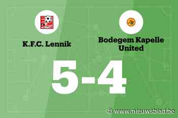 De Dobbeleer scoort twee keer voor Lennik in wedstrijd tegen BOKA United B