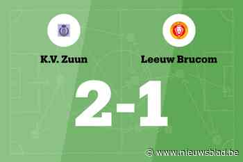 Winnende reeks van Leeuw Brucom eindigt na wedstrijd tegen Zuun
