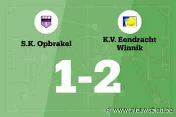 Eendracht Winnik B toont wederom uitstekende vorm met zege tegen SK Opbrakel