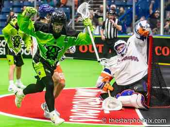 Hot Hand: Mann scores six as Saskatchewan Rush wins NLL home-opener, improves to 2-0