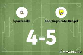 Weergaloze Gijbels leidt Grote Brogel langs Sp. Lille