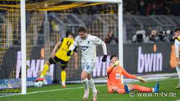 BVB seit vier Spielen ohne Sieg: Ex-Borusse lässt Dortmund gegen Hoffenheim spät leiden