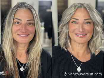 Makeover: How a grey-blend colour and style works to update the look