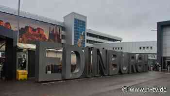 Wegen technischer Panne: Flughafen von Edinburgh stoppt alle Flüge - Passagiere gestrandet