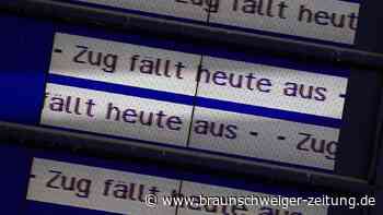 Nach Zugunfall: Ausfälle rund um Braunschweig bis Mittwoch
