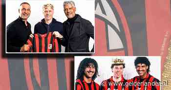 Ruud Gullit, Frank Rijkaard en Marco van Basten kopiëren bij AC Milan-jubileum iconische foto