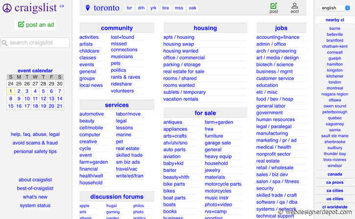 Will Craigslist Ever Get a Redesign? The Internet’s Most Stubborn Dinosaur