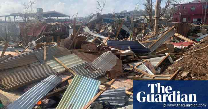 Hundreds feared dead as Cyclone Chido devastates French island of Mayotte