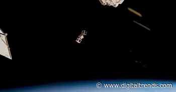 Watch the space station send the first wooden satellite into orbit
