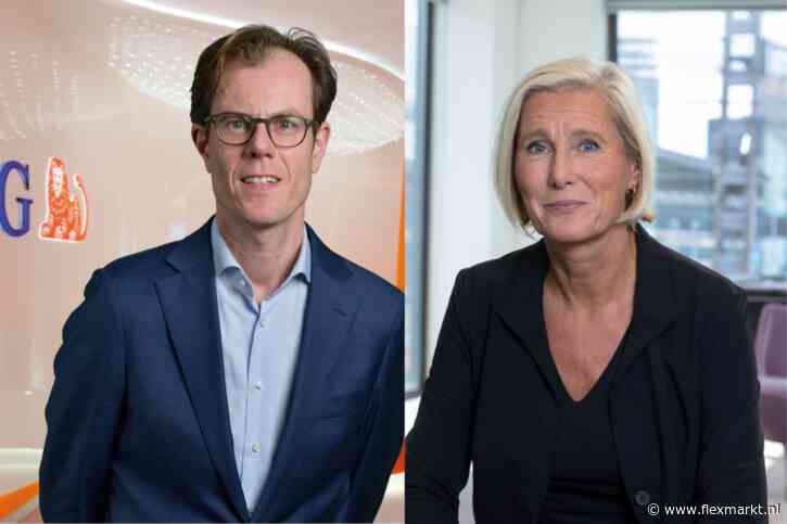 Katinka Jongkind en Sjuk Akkerman van ING: ‘Flexbedrijven zijn zich aan het aanpassen’