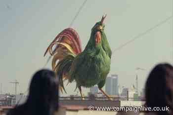 Kellogg’s unveils fresh brand identity with giant Cornelius the cockerel