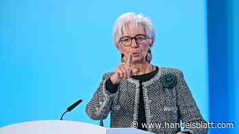 Europäische Zentralbank: EZB-Präsidentin Lagarde rechnet mit weiteren Zinssenkungen