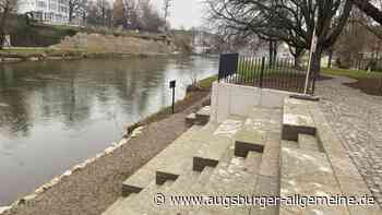 Umbau abgeschlossen: Die neuen Sitzgelegenheiten an der Donau sind jetzt fertig