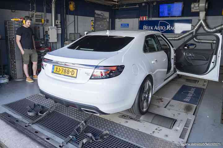 Saab 9-5 2.8T V6 XWD Aero Hirsch (2010) - Op de rollenbank