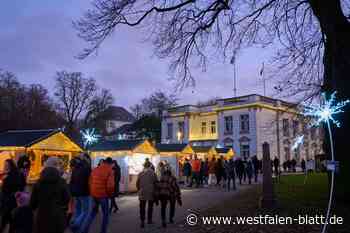 Westfälischer Geschenkemarkt im Kurpark geht in die vierte Woche