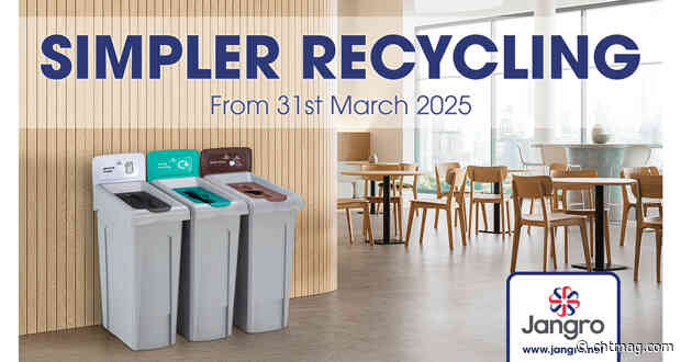 Get ready for new ‘Simpler Recycling’ policy with Jangro