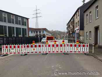 Weiterhin Vollsperrung: Sandstraße wird aus beiden Richtungen zur Sackgasse