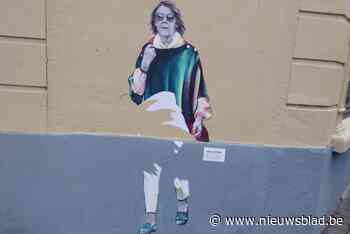 Portret van Gisèle Pelicot duikt nu ook op in straatbeeld van Schaarbeek