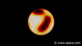 This red giant star has starspots larger than the entire sun