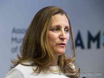 Chrystia Freeland quits cabinet the day of fall economic statement