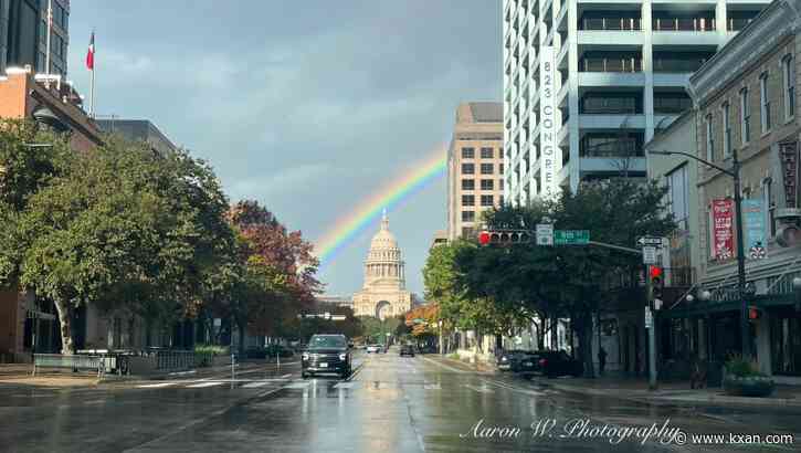 PHOTOS: Stunning rainbows spotted over Austin Sunday