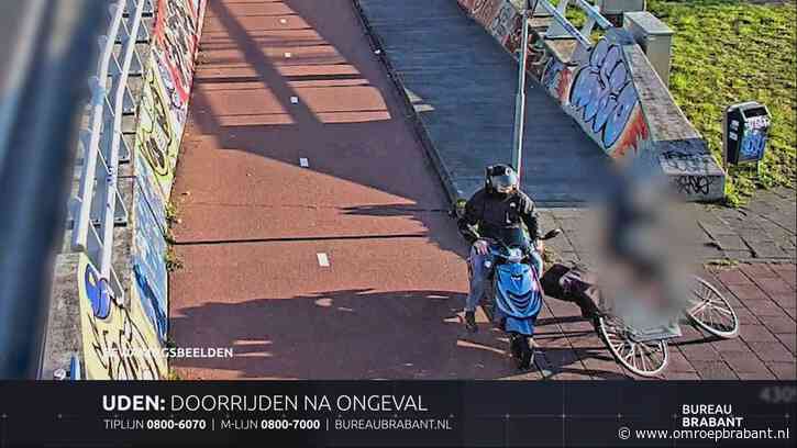 Scooterrijder ramt fietser (70) en rijdt door