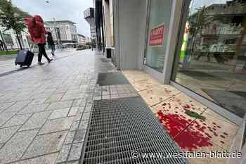 Messerstecherei vorm Bielefelder Rathaus: war es ein Racheakt?