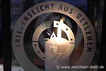 Friedenslicht aus Bethlehem ist in Steinheim angekommen