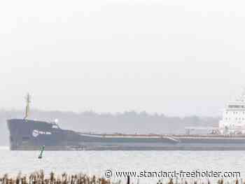 Salvage of ship grounded in St. Lawrence River near Morrisburg moves forward