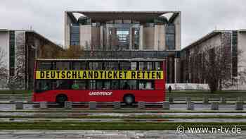 Preis für 2025 damit sicher: SPD, Grüne und Union einigen sich beim Deutschlandticket