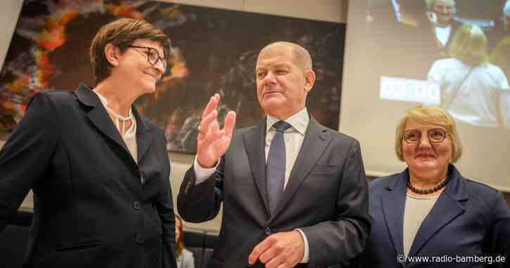 Scholz lässt SPD-Chefin stehen – und findet das «peinlich»
