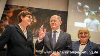 Scholz lässt SPD-Chefin stehen - und findet das „peinlich“