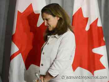 David Staples: The biggest loser out of Freeland crisis? Not Trudeau or Singh. It's all other Canadians