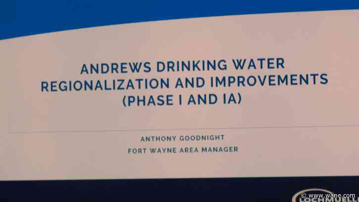 Small Indiana town may have a solution to contaminated ground water, funding pending