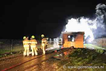 Chalet door brand verwoest