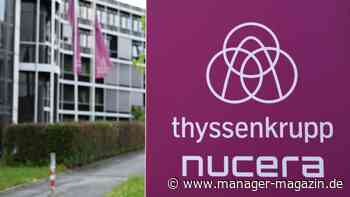 Thyssenkrupp-Tochter Nucera: Wasserstoff-Unternehmen baut Geschäfte auf