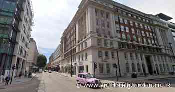 Motorcyclist seriously injured after crash with car in central London