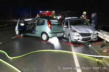 Zwei Schwerverletzte bei Unfall auf George-Marshall-Ring in Paderborn