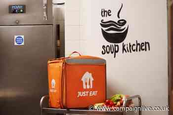 Soup Kitchen delivers donations through Just Eat to help support homeless people