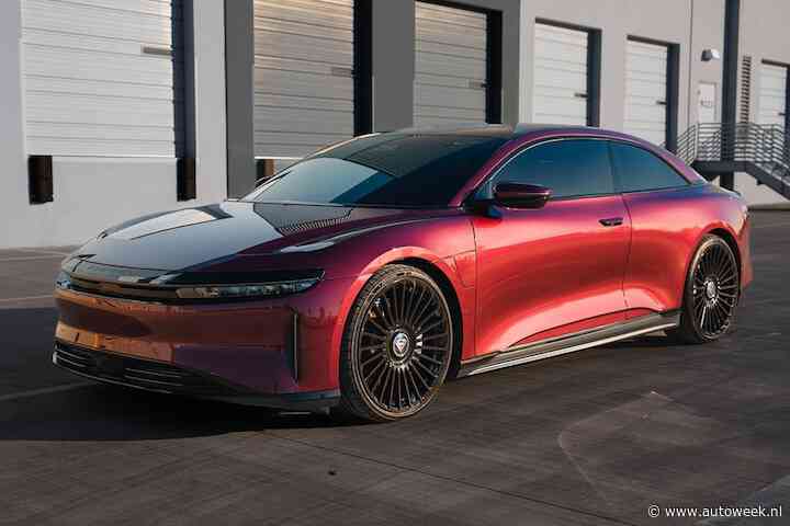 Lucid Air Coupé bestaat om enorme oud-basketballer plek te geven