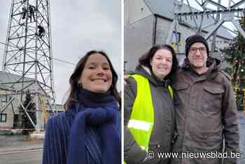 Lichtjes schitteren vanaf vanavond opnieuw in hoogspanningsmast ‘Zone Eiffel’: “Ze brengen een warm gevoel in de buurt”