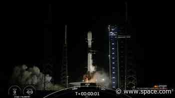 SpaceX launches mysterious RRT-1 mission, lands rocket on ship at sea (video)