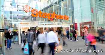 St Stephen's shopping centre Hull Christmas opening hours 2024