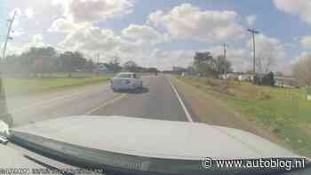 Inhaal-mafkees heeft veel geluk