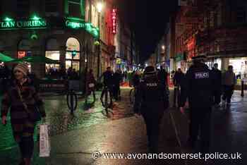 Proactive police operation tackles sexual violence in Bath nightlife 