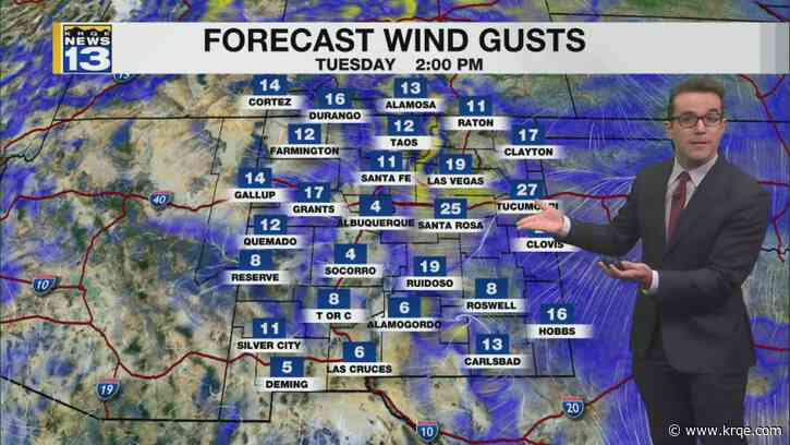 Milder for now & breezier ahead